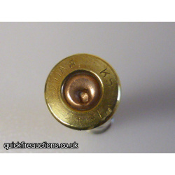 WW2 Sectioned 303 Blank round with rose crimp