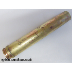 Spanish Civil War, German 3,7cm Flak18 Brass Case 