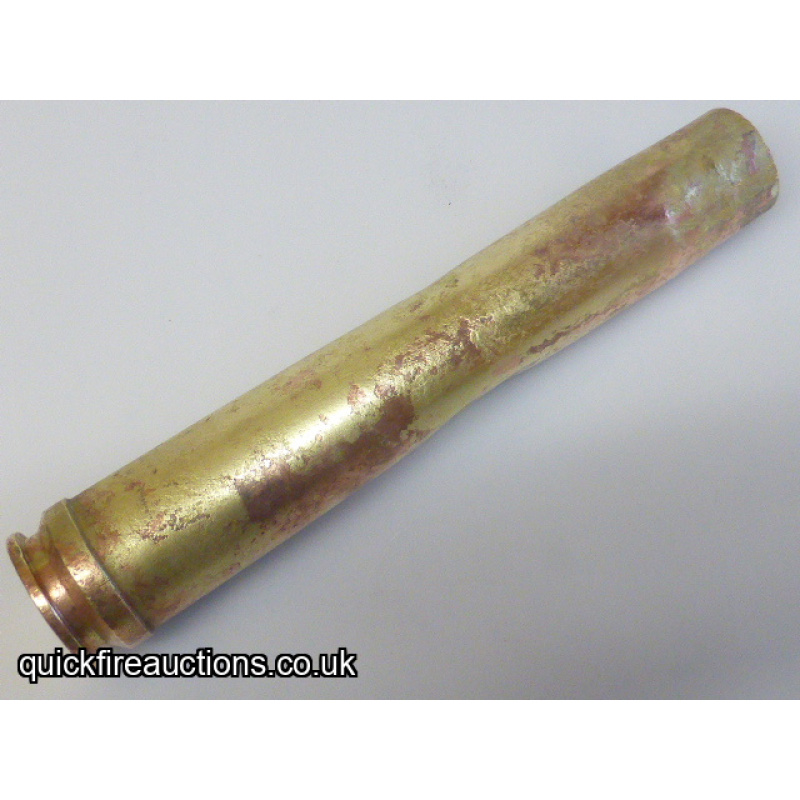 Spanish Civil War, German 3,7cm Flak18 Brass Case 