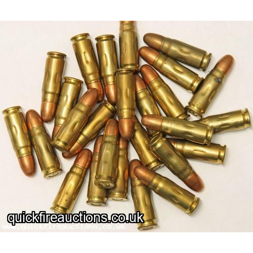 71x PPSH-41 Drum Magazine Inert 7.62x25mm Bullets TT33