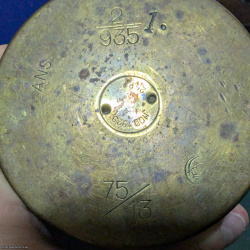 Pair of 129x75 Italian mountain gun cases 