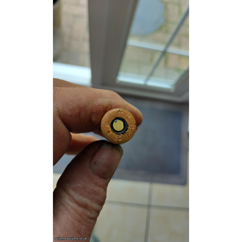 Inert WWII 8 x 56R Steyr rounds in Waff Clip