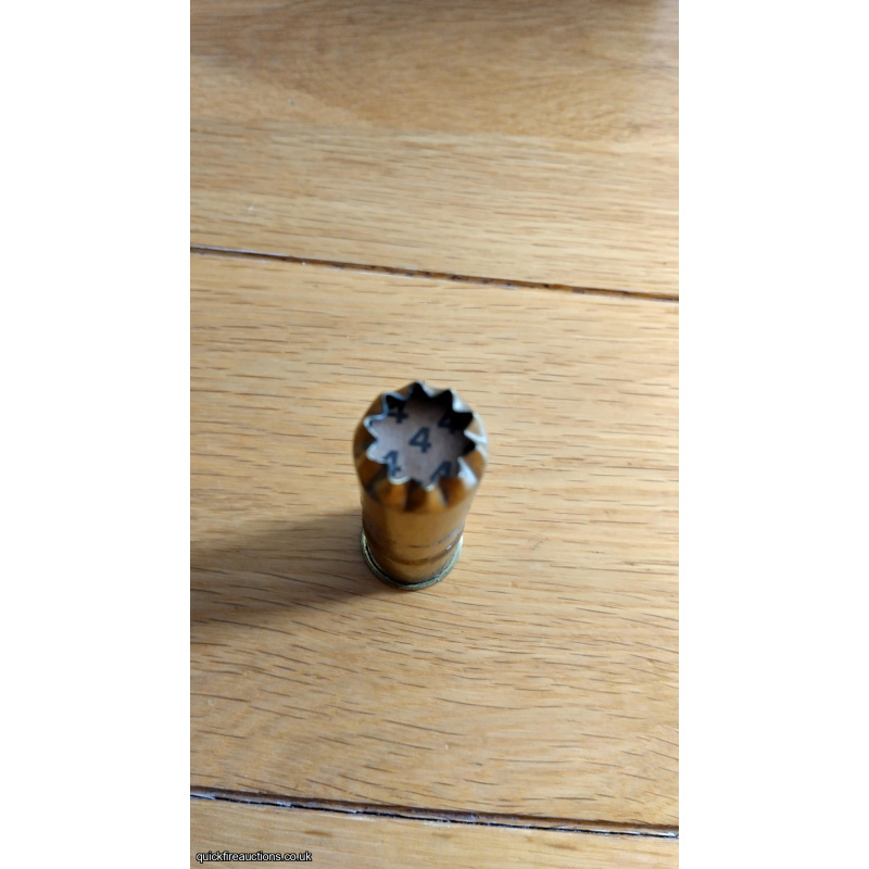 Inert Greener  Police 12 Bore Cartridge