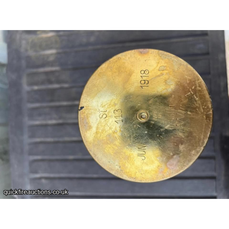 WW1 GERMAN 77MM GAS ROUND