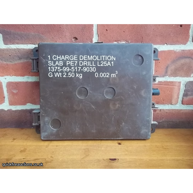 L25A1 PE7 Drill Slab charge