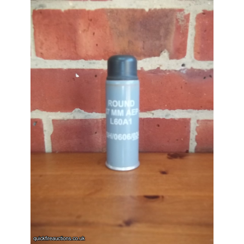 Unfired 37mm L60A1 baton round