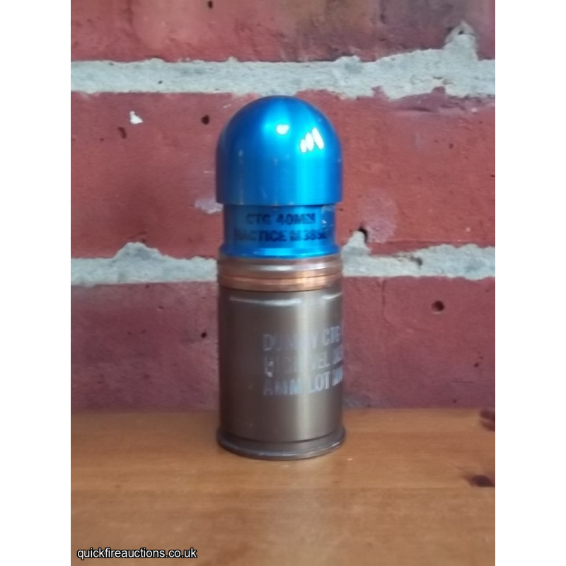 40mm M385 E4  Practice rifle grenade